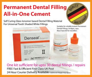Dental Cement Permanent Tooth Filling Kit