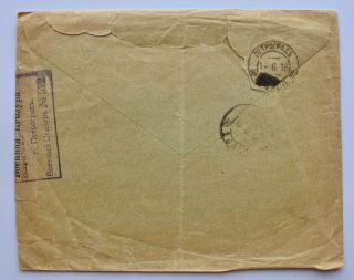  Britain Postal Cover Envelope Petrograd Farnham Military Censor