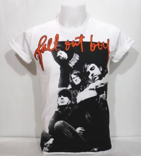 Fall Out Boy T Shirt Stump Wentz Pop Punk Rock Retro