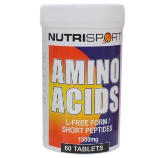 Nutrisport Amino Acids Pills 60 Tablets Lozenge Gain Build Repair
