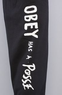 Obey The Obey Has A Posse Sweatpants in Black