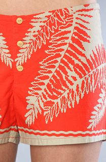 Quiksilver / QSW The Original Aloha Short in Sand Dune and Red