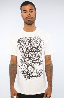 WeSC The Lo Fi Overlay Tee in White Concrete