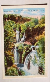 1940s Roughlock Falls Spearfish Canyon Savoy SD PC