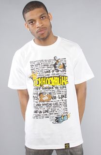 Dissizit The Fuckhooyalike Tee in White