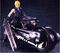 Final Fantasy VII Cloud Fenrir Motorcycle Statue Figure 58270
