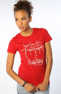 Vans The Vans X Kab Hootin For Hooters Tee in Jester Red  Karmaloop