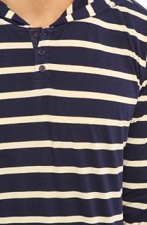 all day the henley hoody in navy cream stripes sale $ 33 95 $ 45 00 25