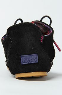 Keds The Dorm Cozy Suede Bootie in Black