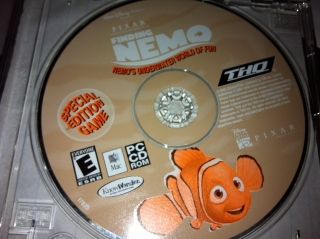 Special Edition Game PC CD Pixar Finding Nemo Nemos Underwater World