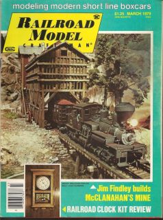  Craftsman March 1979 Jim Findley Builds McClanahans Mine Train