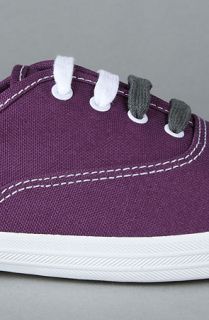 Keds The Solid Oxford Lo Sneaker in Purple