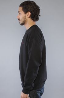 RVCA The Little RVCA Crewneck Sweatshirt in Black