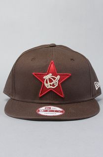 Play Cloths The G Patch Snapback Hat in Brown