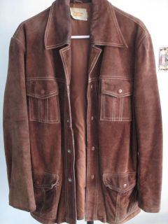 Vintage Fingerhut Fashions mens suede jacket very good condition