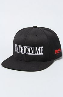 SSUR The American Me Snapback in Black