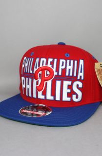 123SNAPBACKS Philadelphia Phillies Snapback HatBig Block LogoRedBlue