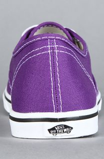 Vans Footwear The Authentic Lo Pro Sneaker in Purple