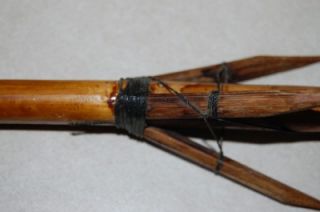 vintage tribal indian fishing spears