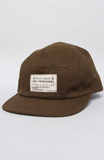 Obey The Blind Cast 5 Panel Hat in Heather Army