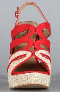 Sole Boutique The Lacy XLIII Shoe in Red