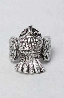 Accessories Boutique The Owl Ring in Silver