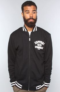 DGK The Support Sweatshirt in Black Concrete