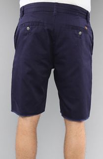 Obey The Cast Off Shorts in Navy Concrete