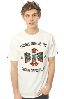 Crooks and Castles The Mayan Bird Tee in White