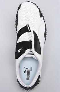  mostro perf leather sneaker in white black sale $ 57 95 $ 100 00 42