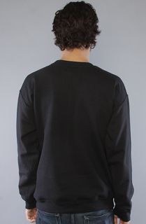 RVCA The Little RVCA Crewneck Sweatshirt in Black