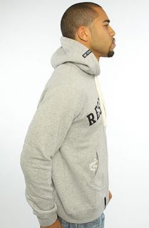 lrg the academia zip up hoody in ash heather sale $ 45 95 $ 79 00 42