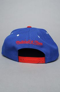 Mitchell & Ness The New York Giants Script 2Tone Snapback Cap in Blue