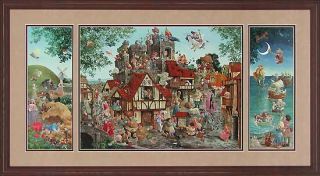 Framed Rhymes and Reasons Open James Christensen New
