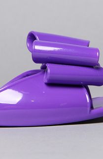 Fiebiger The Damselfly Jelly Flat in Purple