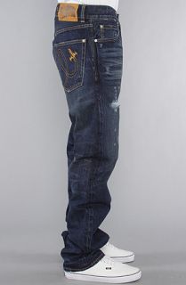 Billionaire Boys Club The Classic 6Pocket Jeans in Torn Frayed Wash