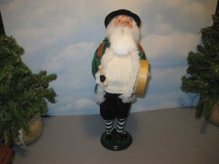 Byers Choice Retired 2006 Irish Santa Claus with Basket Backpack