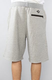 Crooks and Castles The AK Shorts in Speckle Heather Grey  Karmaloop