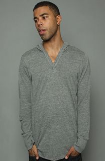Alternative Apparel The EcoHeather Pullover Hoodie in Heather Gray