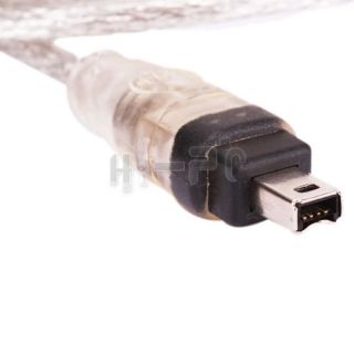 New 4 to 4 Pin IEEE 1394 iLink 4ft Firewire DV Cable