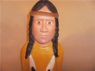  Thanksgiving Indian Man Lighted Blow Mold Don Featherstone