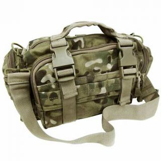 First Aid Kit Medic Bag w Shoulder Strap Multicam EMS EMT Pouch War
