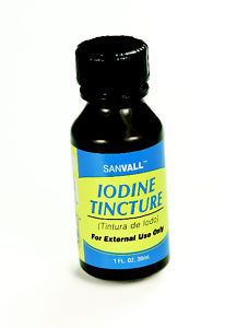 Iodine Tincture First Aid Antiseptic Yodo de Tintura