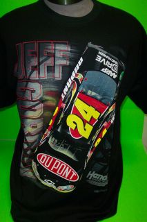 2012 Jeff Gordon 24 Dupont Spinout NASCAR Tee Shirts