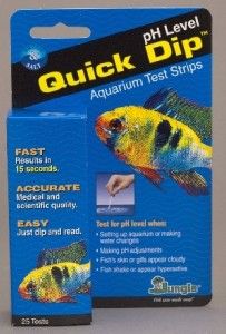 Jungle Fish Aquarium Ph Level Quick DIP 25 Test Strips