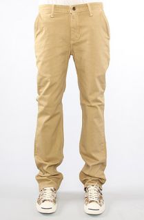 Vans The V56 Standard Fit Inglewood Pants in Khaki Overdye