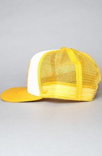 Coal The Hauler Trucker Cap in Mustard