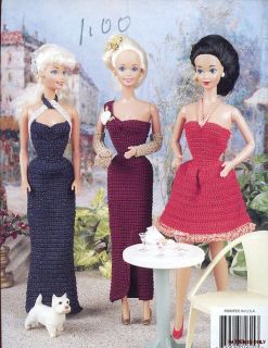 Quick Easy Fashion Doll Dresses Barbie Crochet Pattern