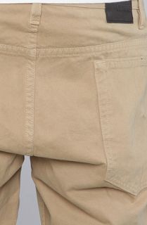 COMUNE The Lindon Jeans in Khaki Heavy Washed Chino