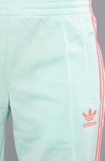 adidas The Firebird Track Pants in Clear Mint and Turbo  Karmaloop